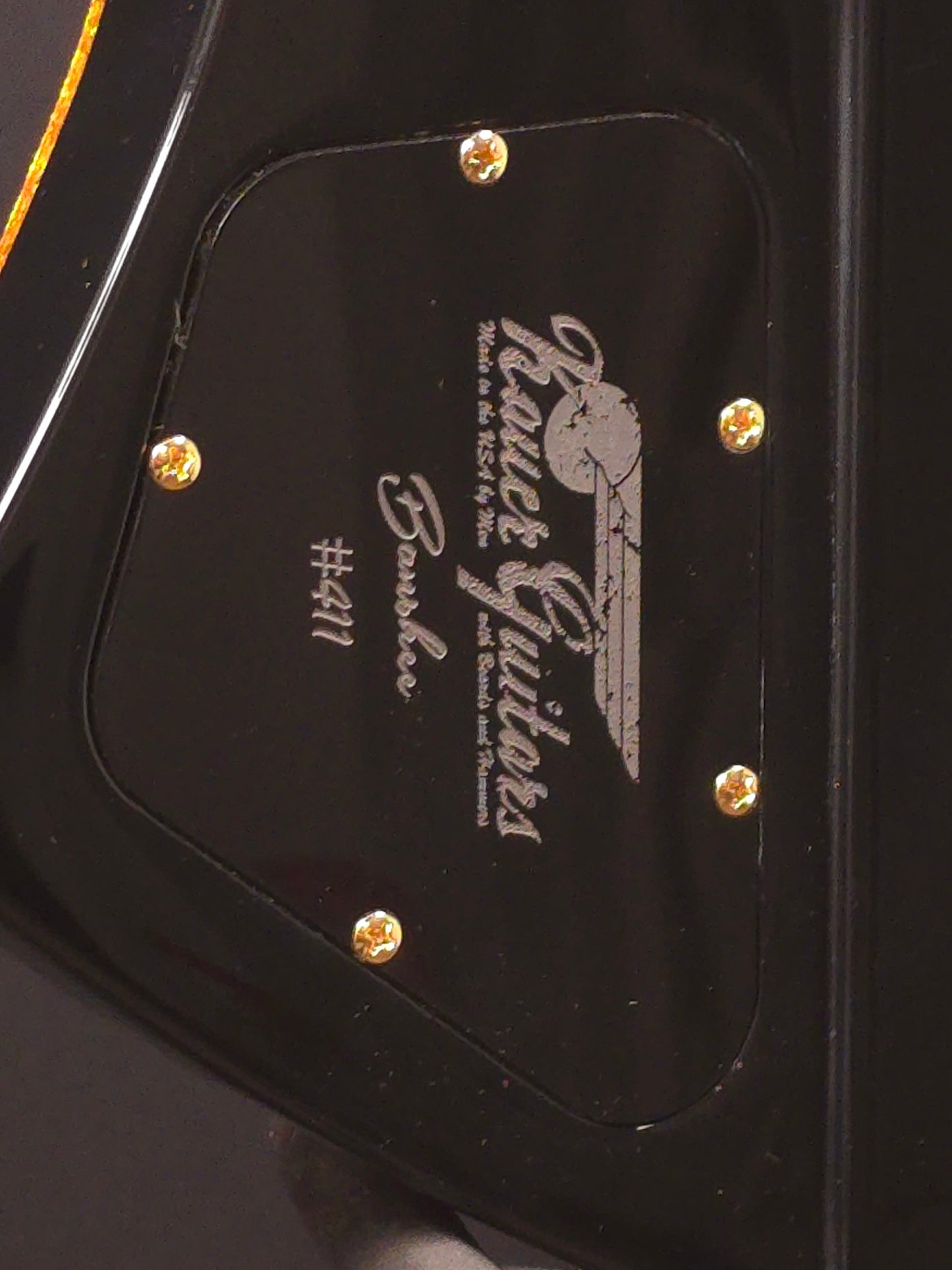 Kauer Banshee "Black Hawk" 2020s - Black and Gold