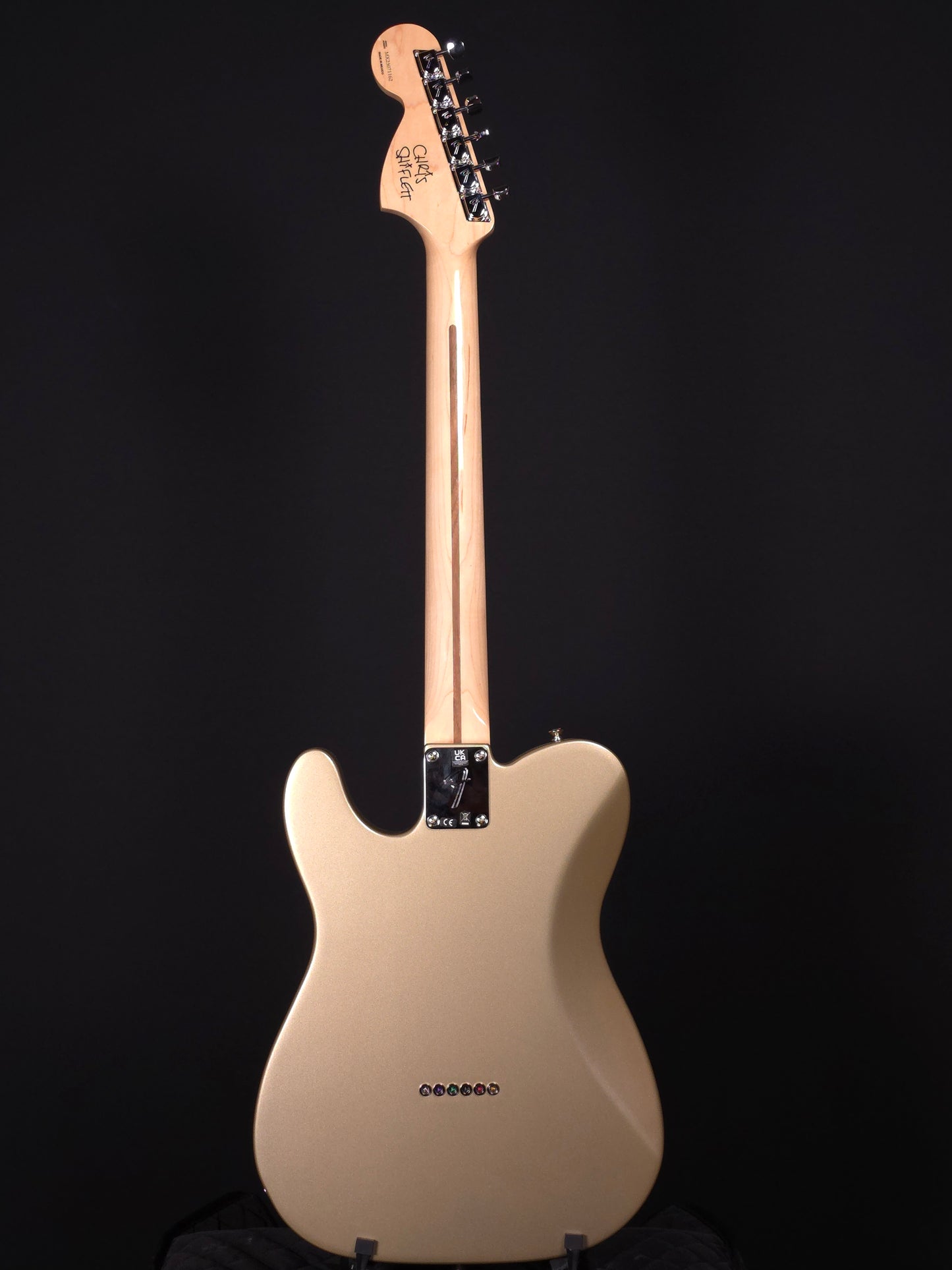 Fender Chris Shiflett Signature Telecaster Deulxe - Shoreline Gold