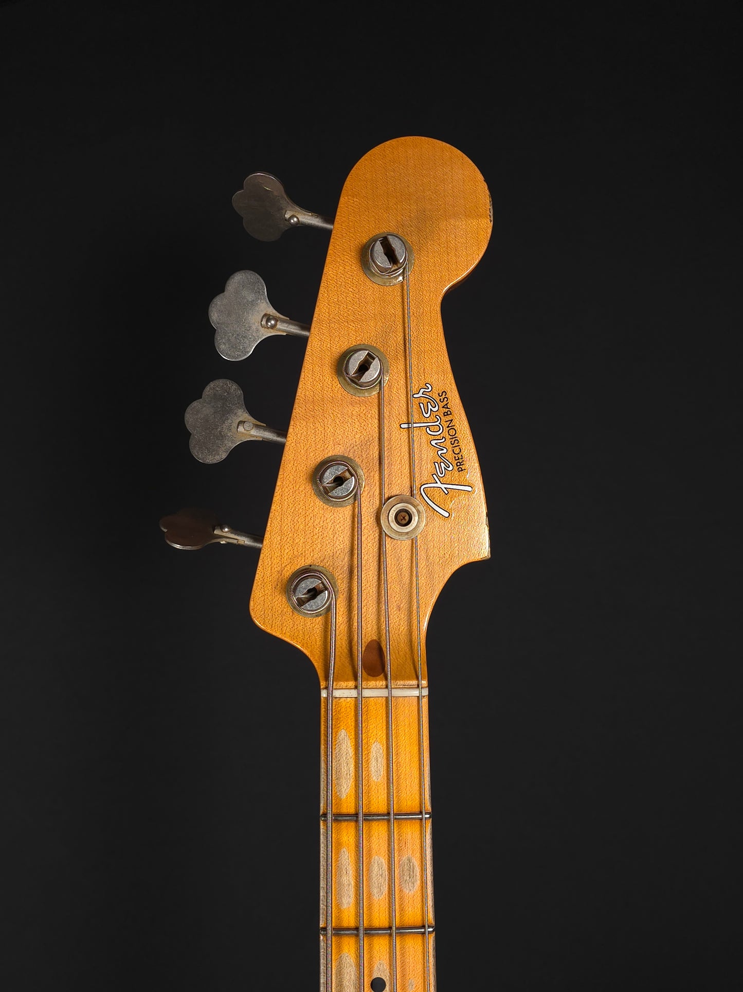Fender Custom Shop Limited Edition '58 Precision Bass Relic 2020s - Black Over Sunburst