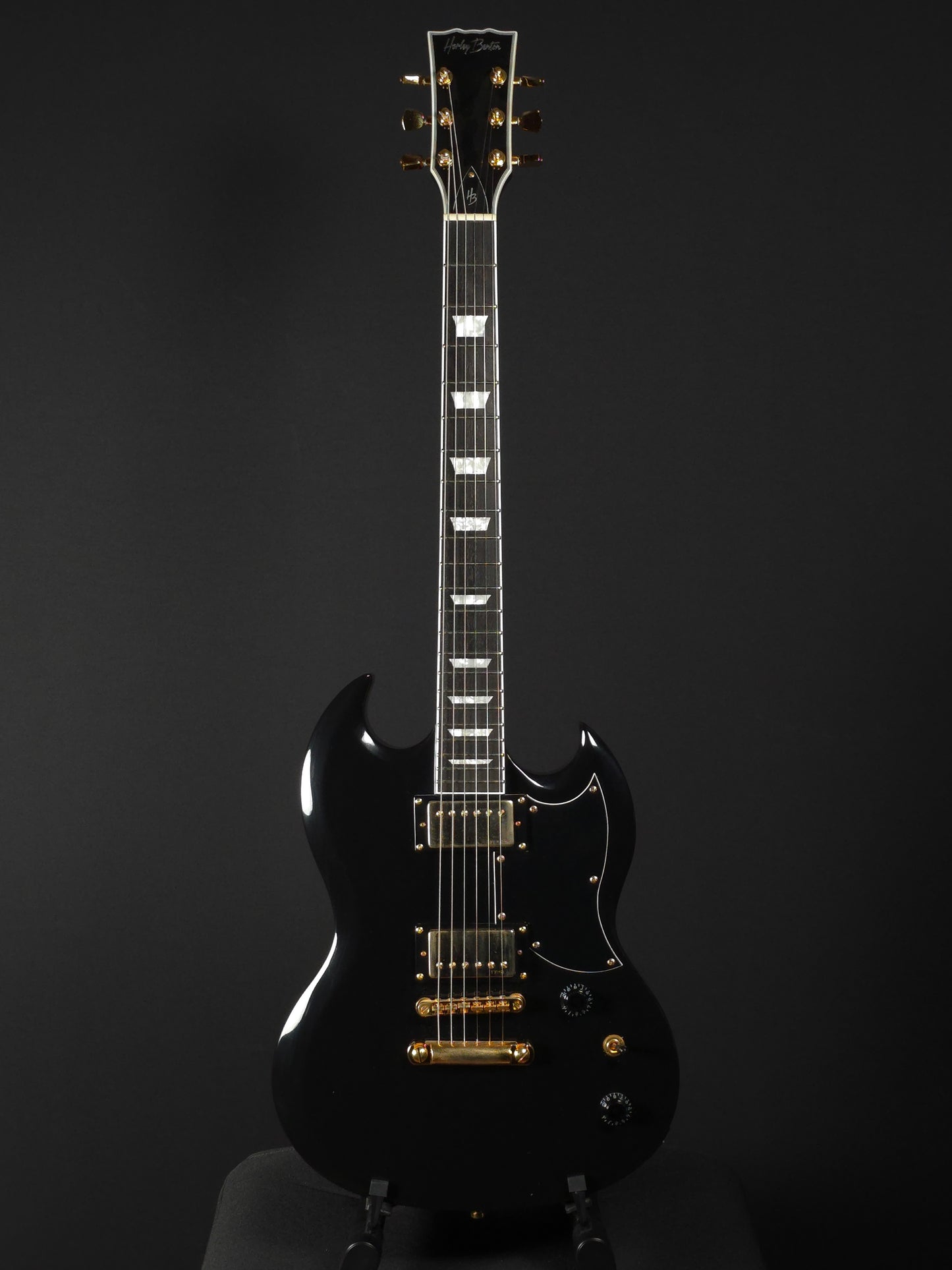 Harley Benton DC-DLX Gotoh - Black