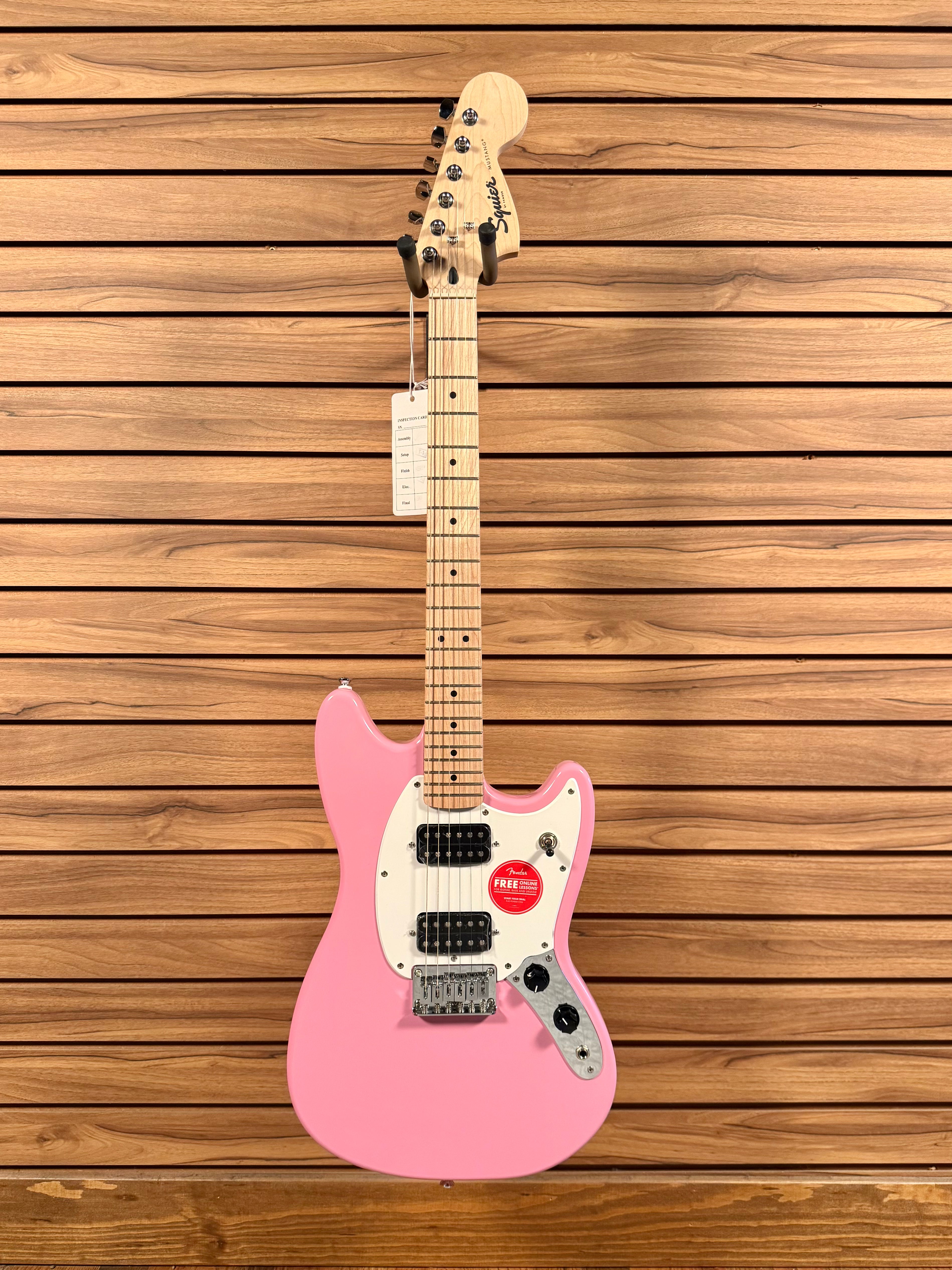 Squier - Squier Sonic Mustang - Flash Pink (NEW) – Gray Dog Music