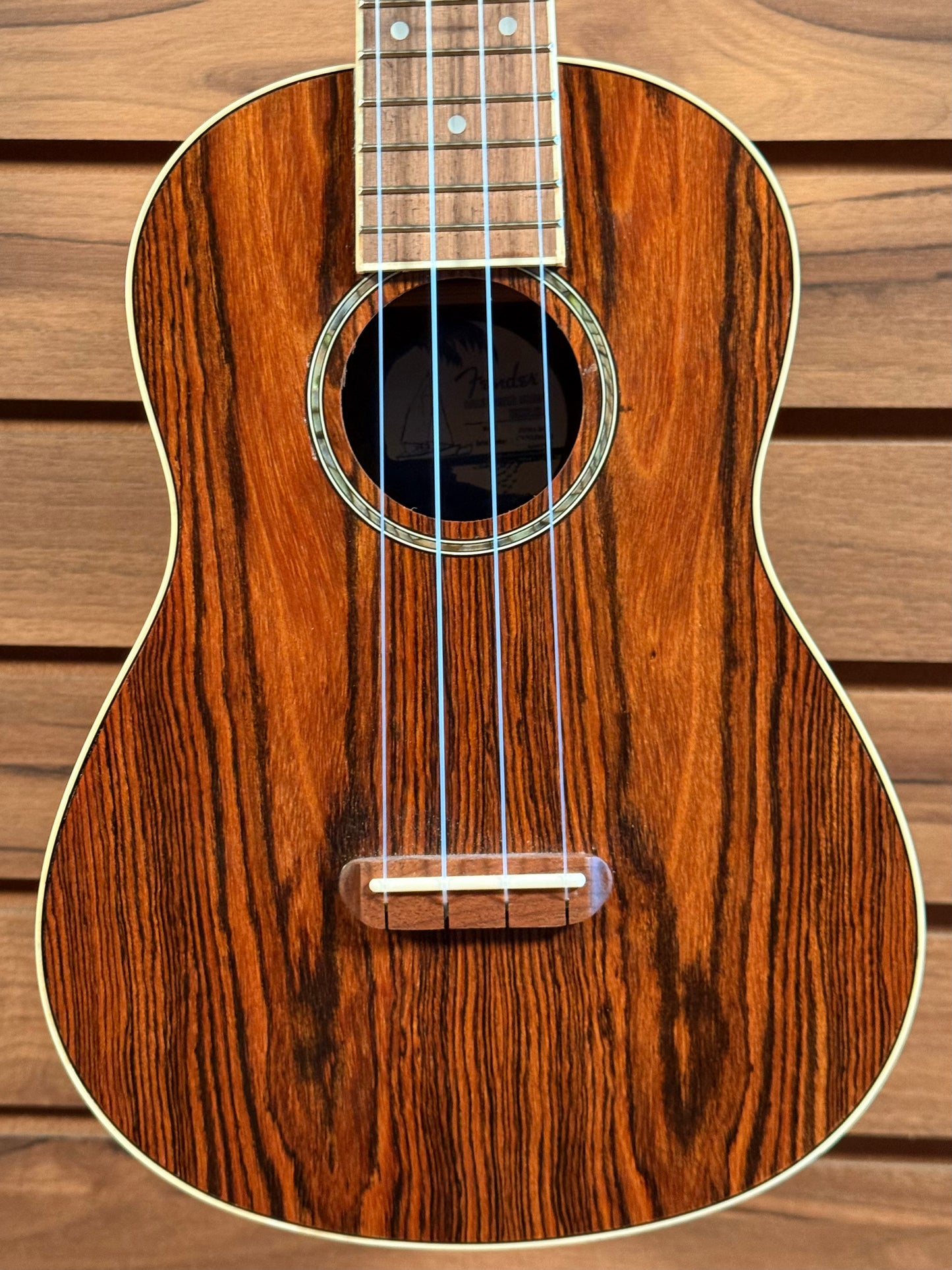 Fender Zuma Exotic Concert Ukulele - Bocote (NEW)