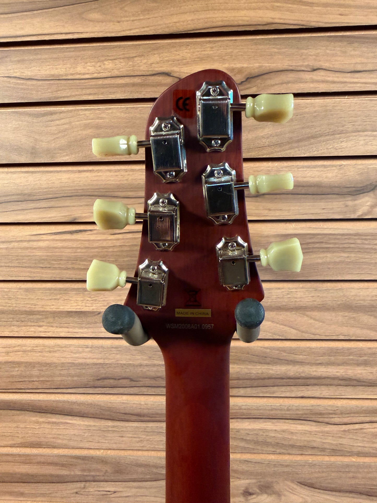 Indio (by MonoPrice) 66SB DLX Plus Mahogany Electric Guitar - Gold Top (USED)