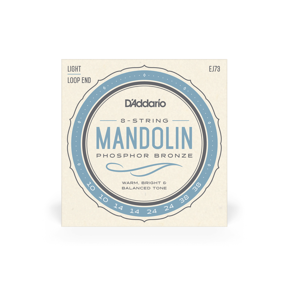 D'Addario EJ73 Light Gauge Mandolin Strings - 10-38