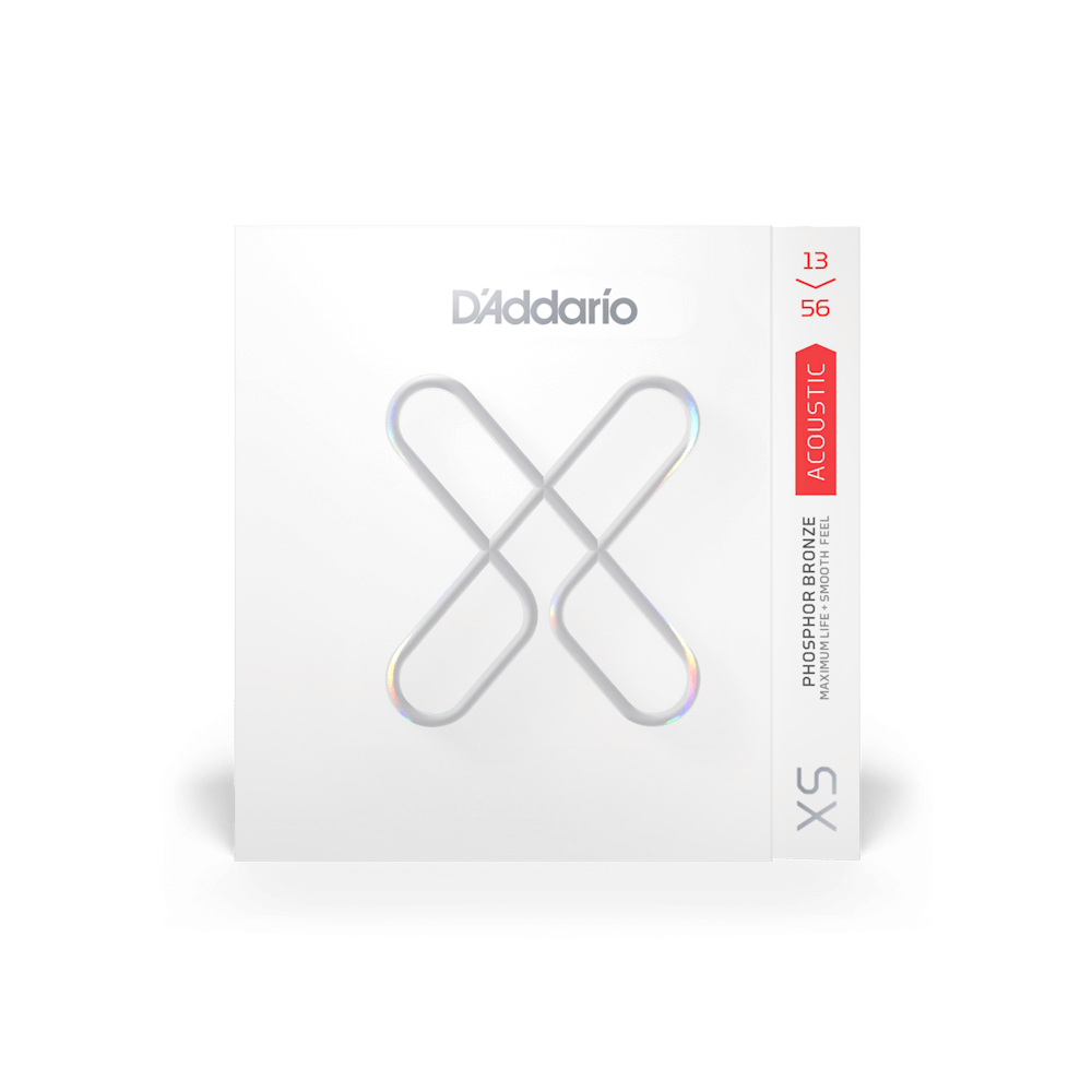 D'Addario XSAPB1356 Phosphor Bronze Acoustic Guitar Strings - .013-.056 Medium