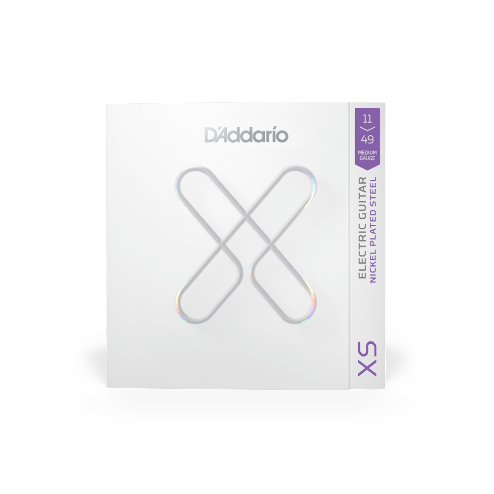 D'Addario XS Medium Coated Electric Guitar Strings - 11-49