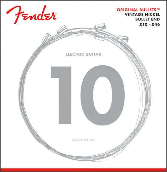Fender Original Bullets™ Pure Nickel Electric Guitar Strings - (3150R) .010-.046