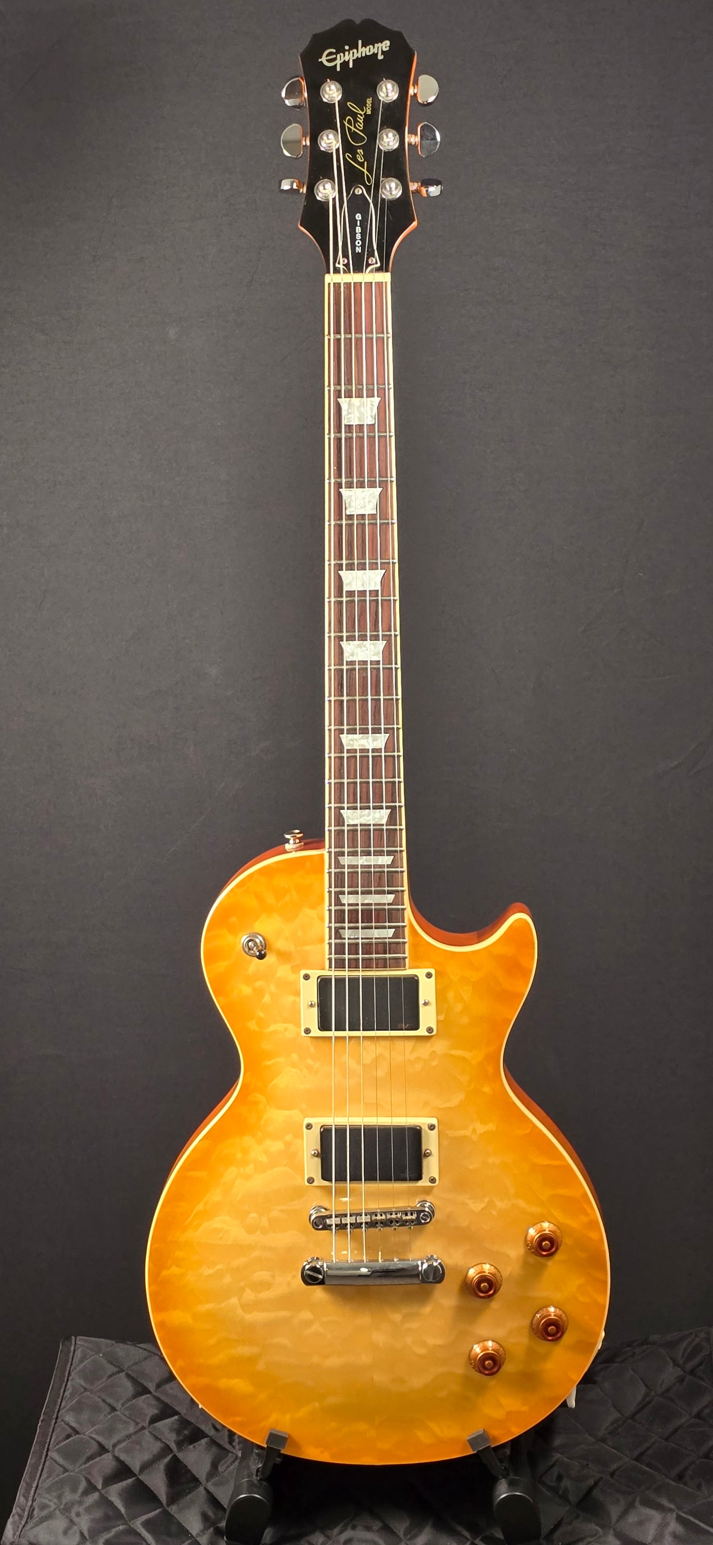 Epiphone Les Paul Standard - Quilt Top w/ EMGs