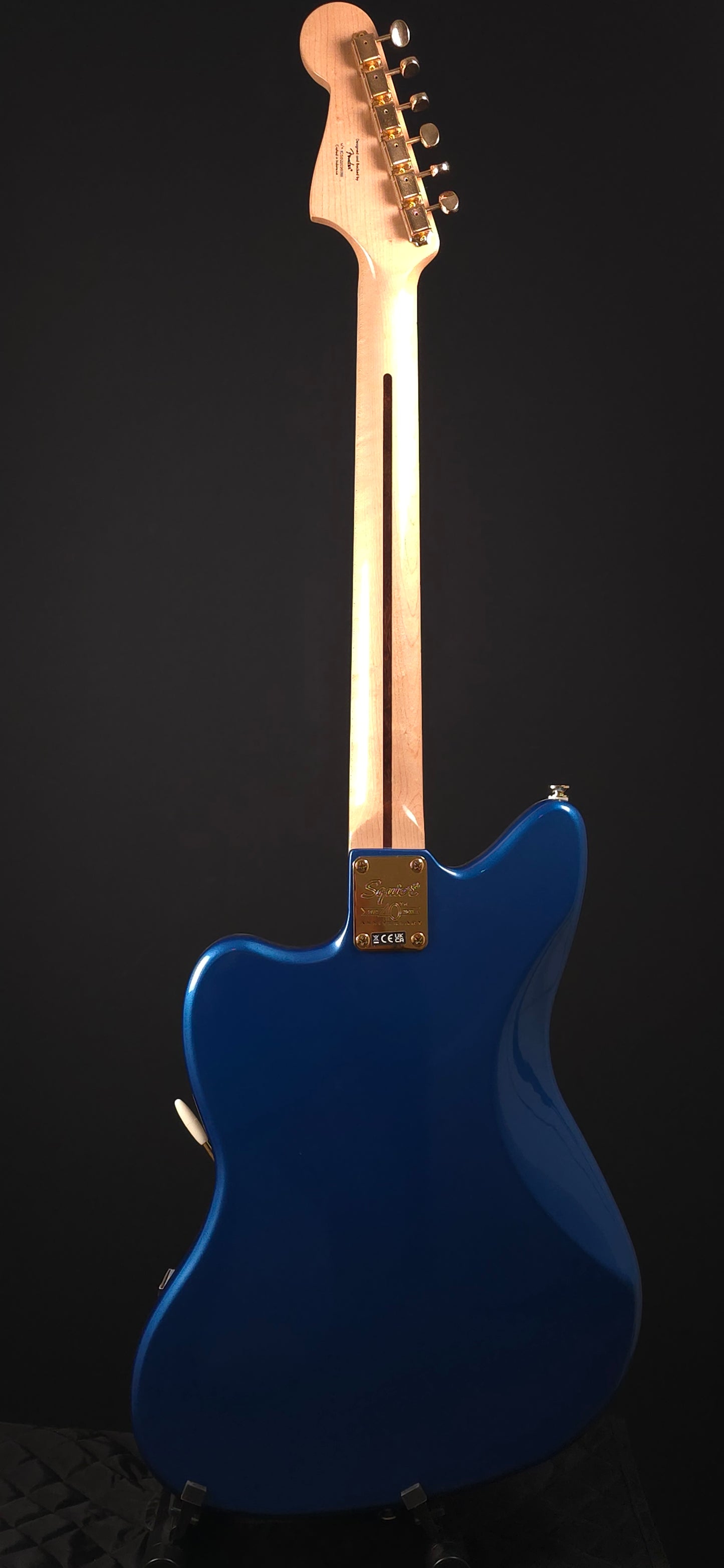 Squier 40th Anniversary Jazzmaster - Blue w/ Gold