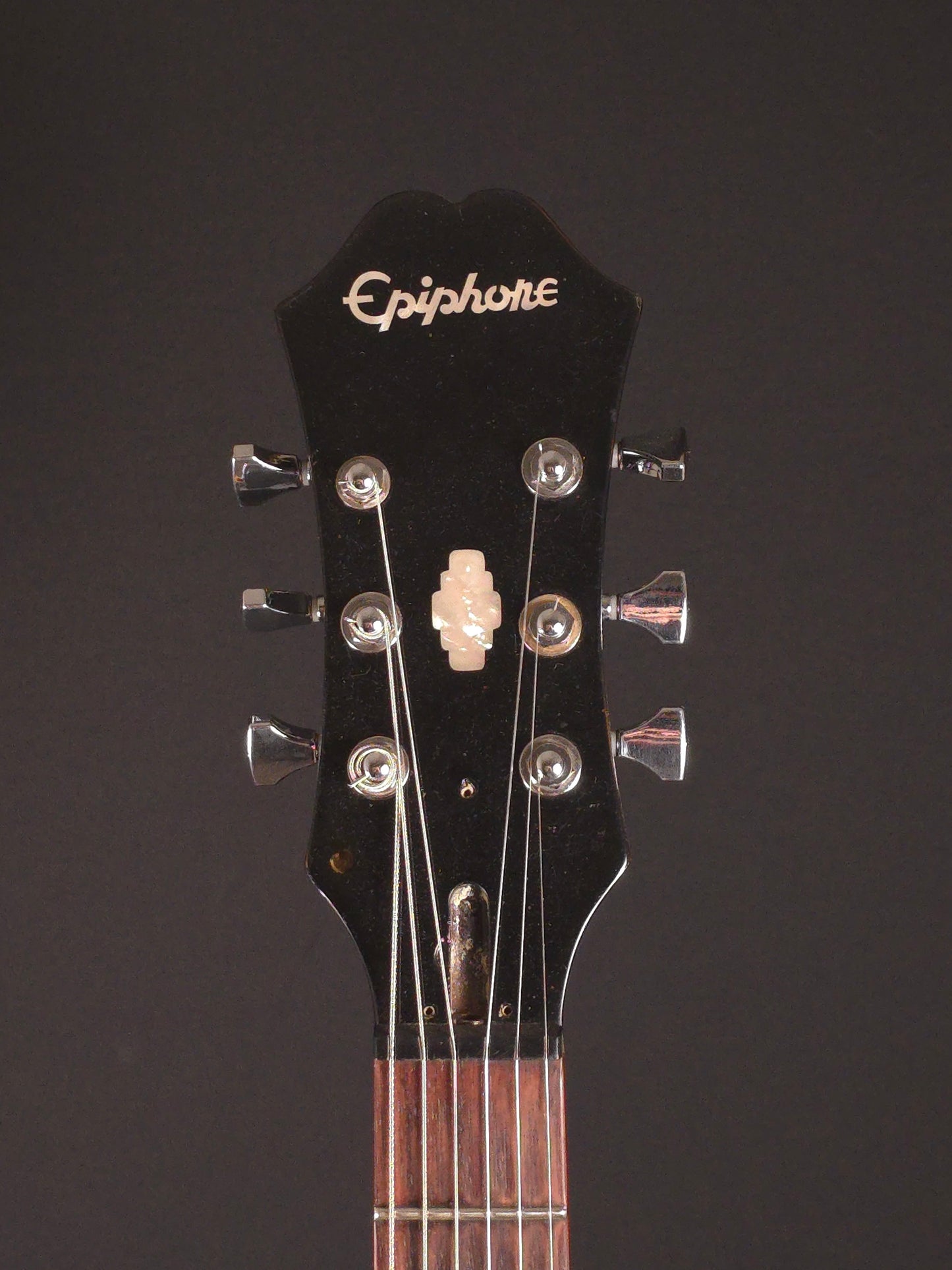 Epiphone Dot Deluxe - Brown Sunburst, Plus Top