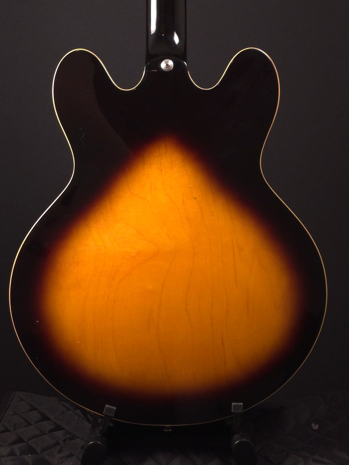 Epiphone Dot Deluxe - Brown Sunburst, Plus Top