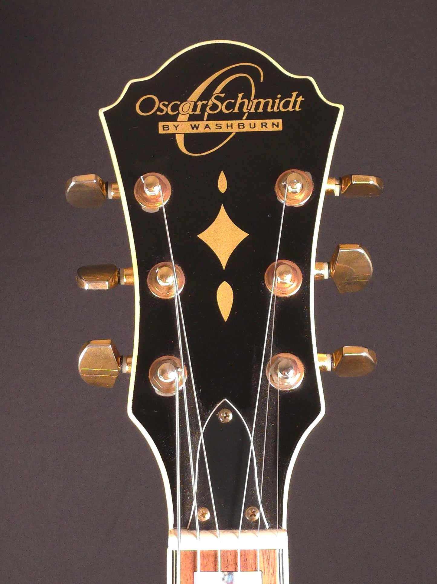 Oscar Schmidt by Washburn OE-40 Hollow Body, Black