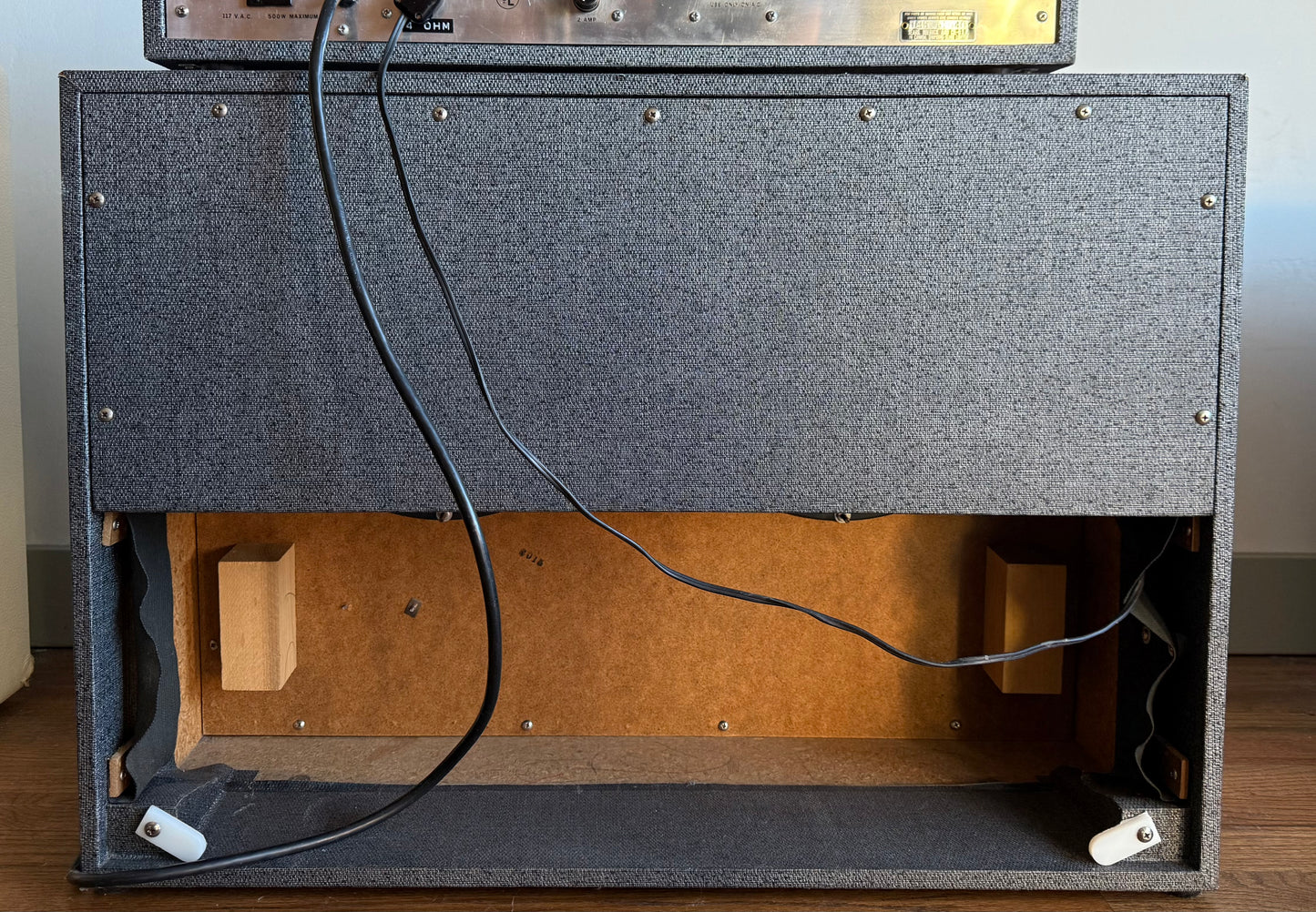 1965 Silvertone Model 1484 Twin Twelve 60-Watt 2x12 Piggyback - Collector Grade