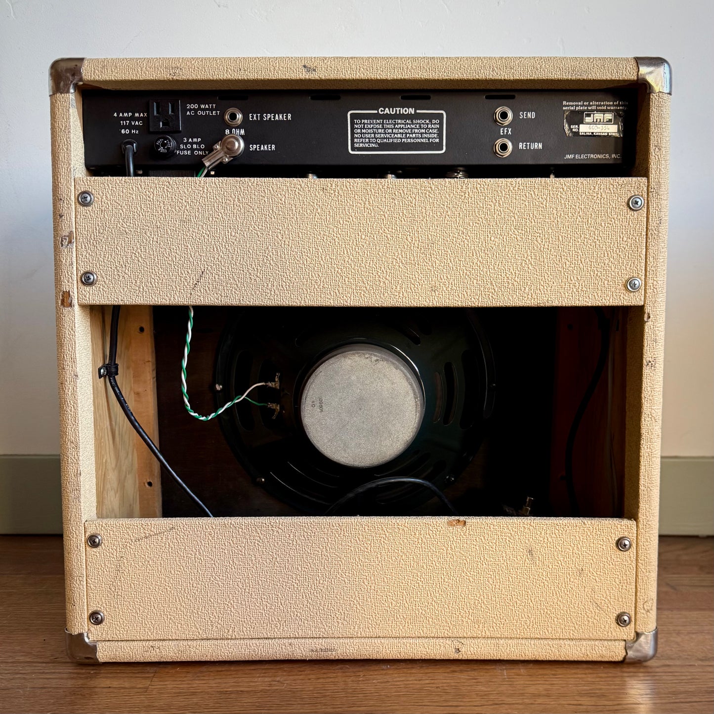 JMF Spectra 30 1x12 Tube Combo - Blonde