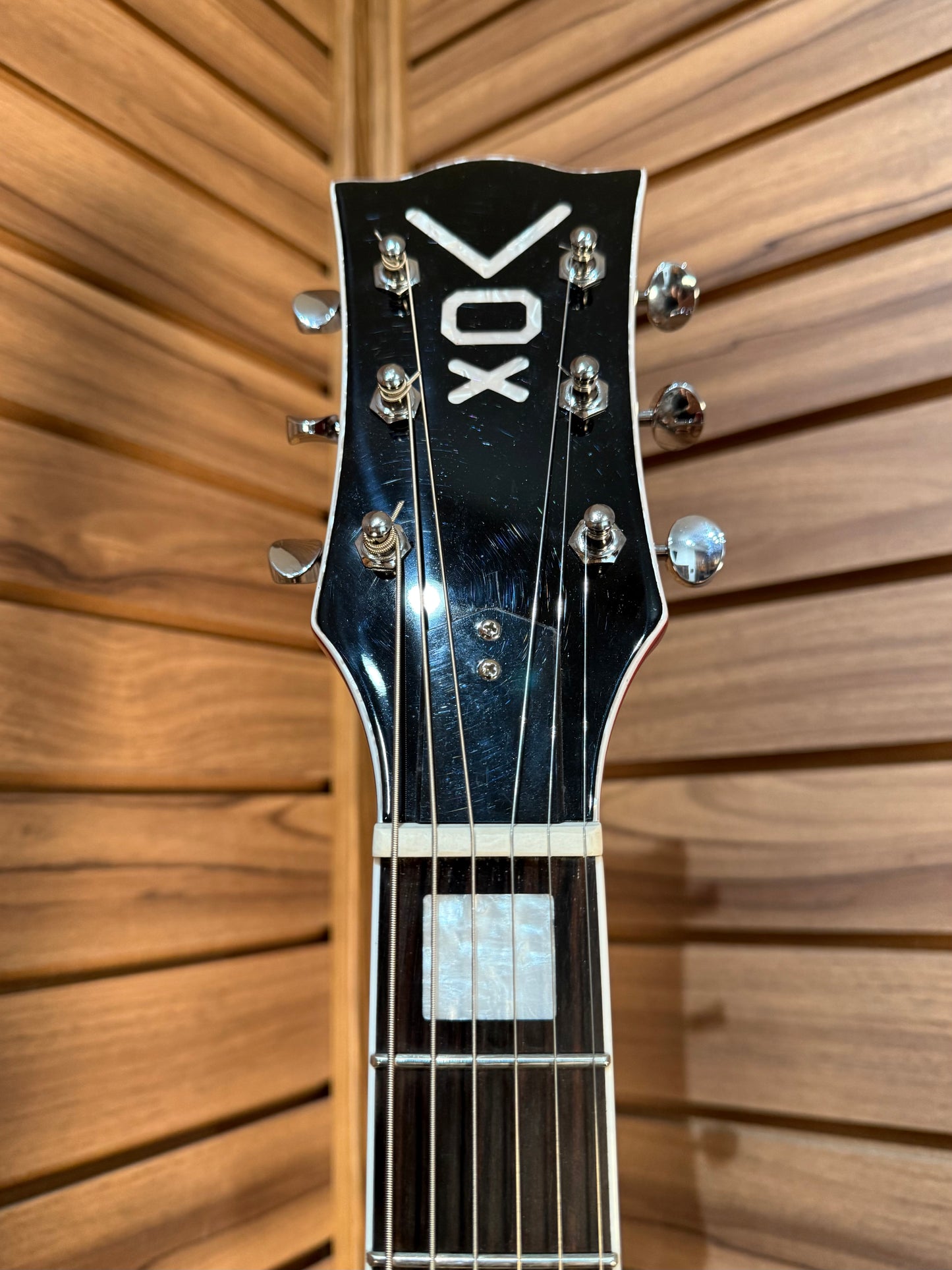 Vox Bobcat S66 Semi-Hollow - Cherry Red