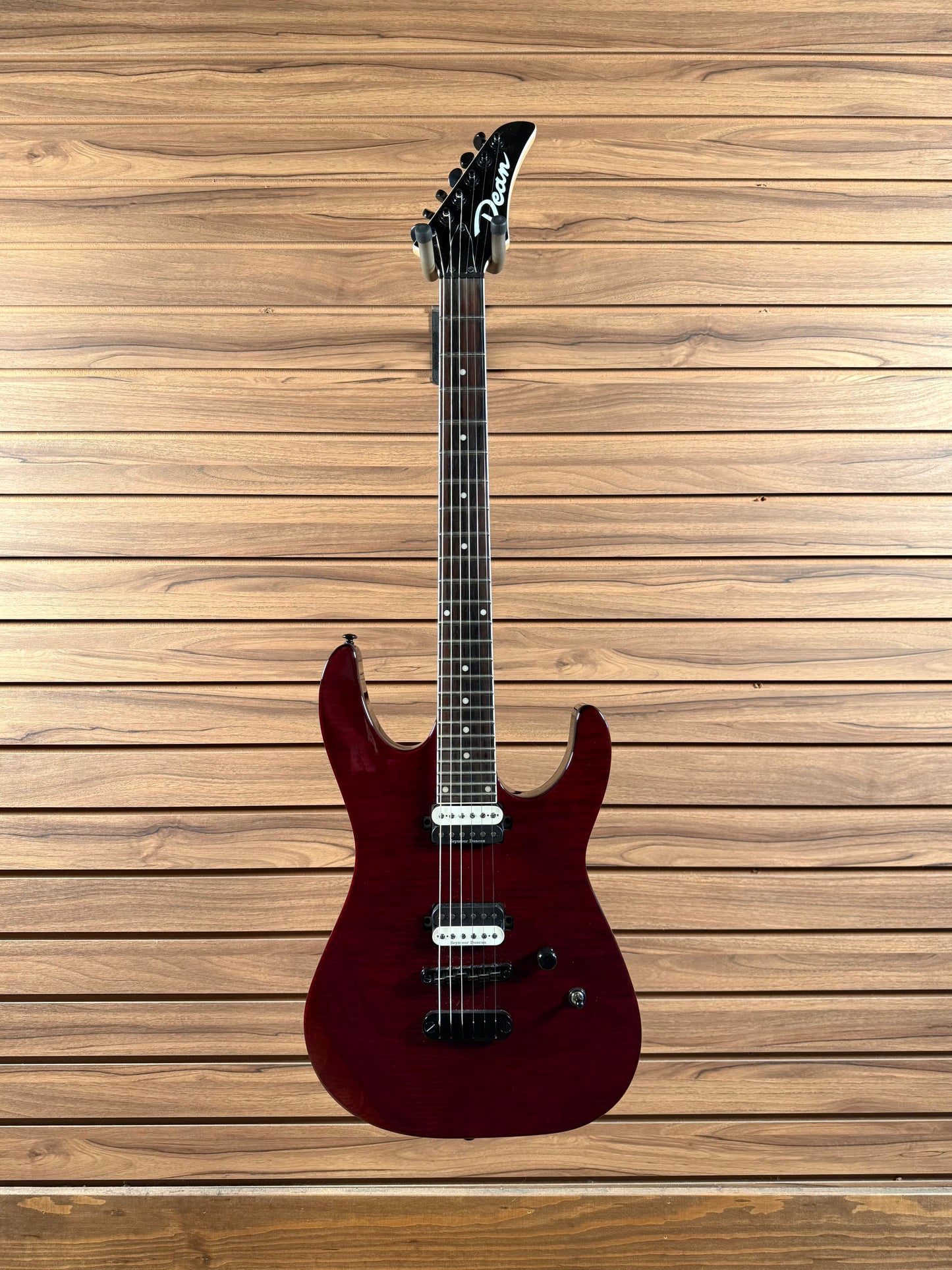 Dean MD24 Select Flame Top - Trans Cherry