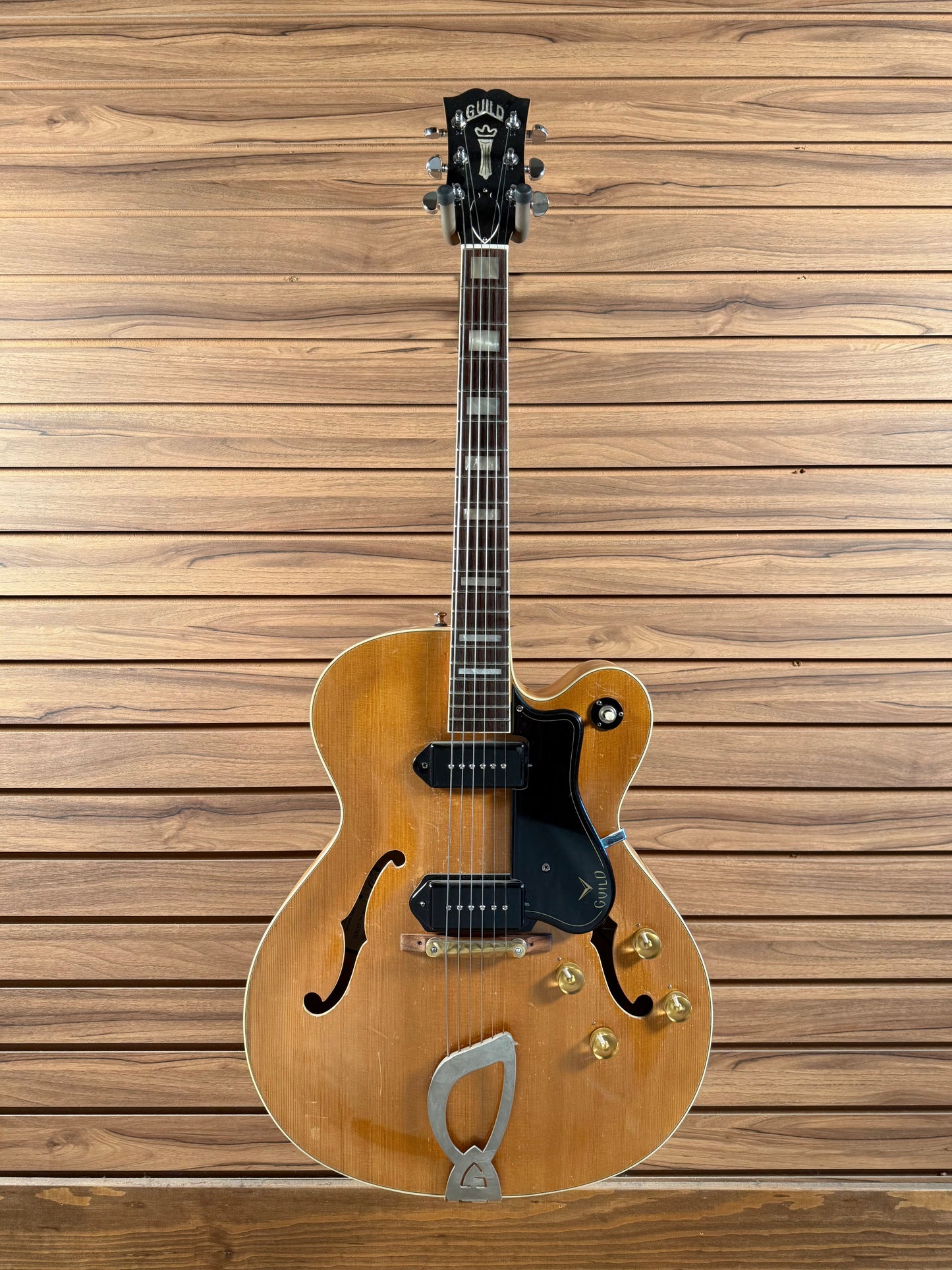 1960 Guild X-175B Hollow Body - Natural