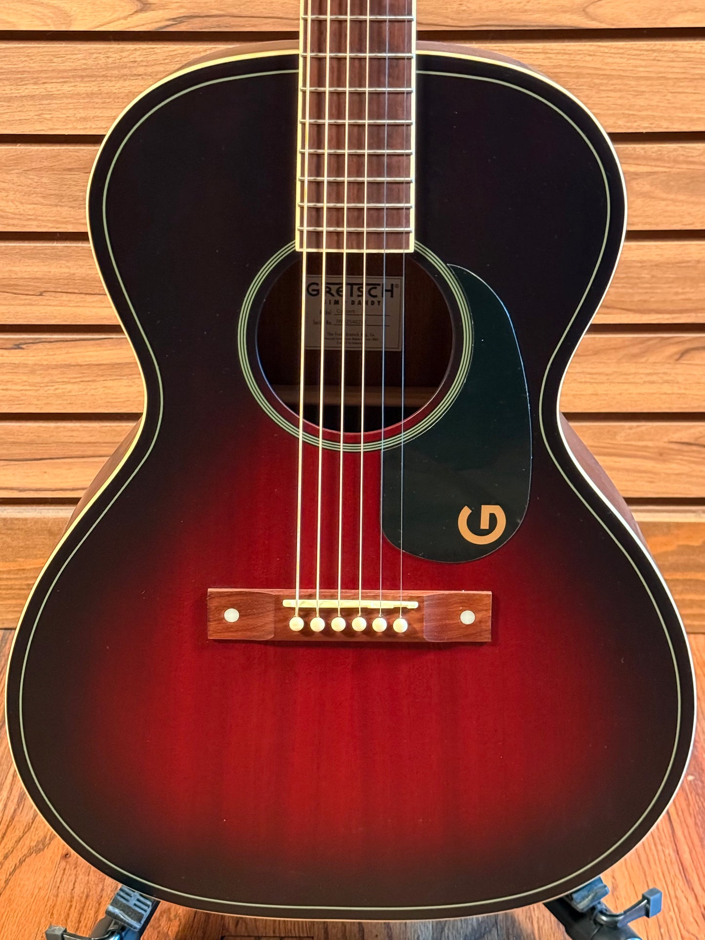 Gretsch Jim Dandy Concert Mahogany -  Deep Cherry Burst (NEW)