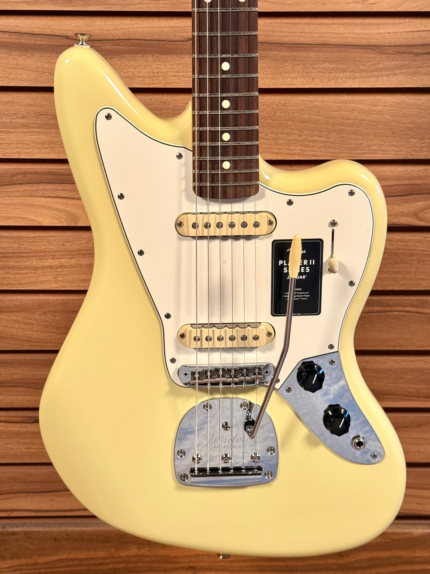 Fender Player II Jaguar - Hialeah Yellow (NEW)