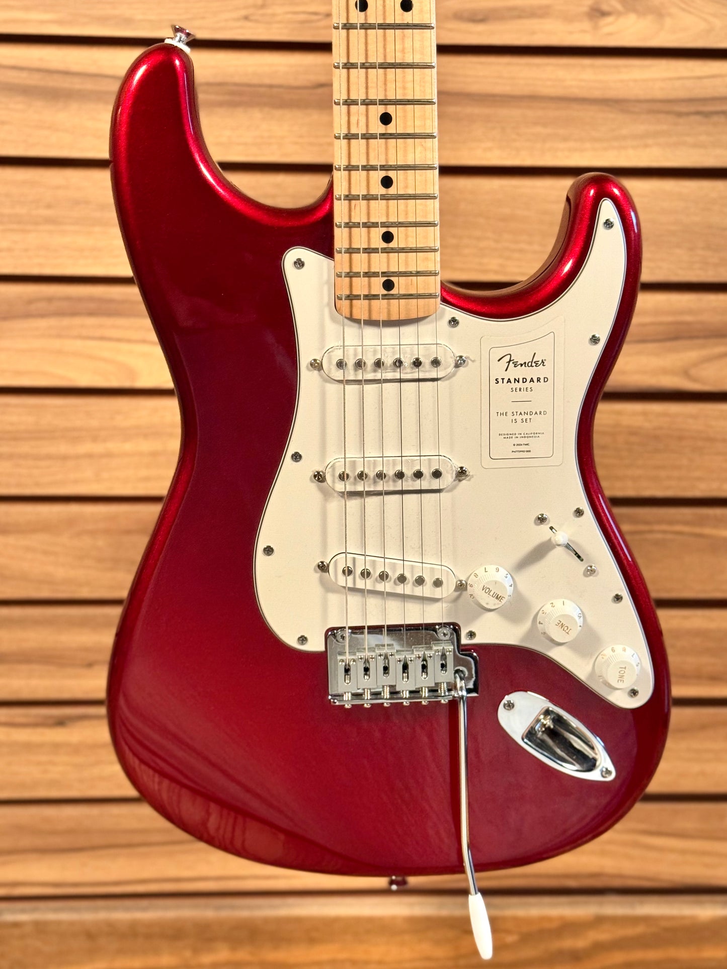 Fender Standard Stratocaster - Candy Cola (NEW)
