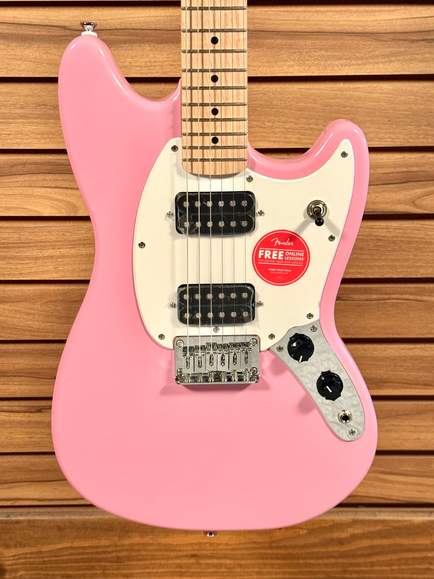 Squier - Squier Sonic Mustang - Flash Pink (NEW)