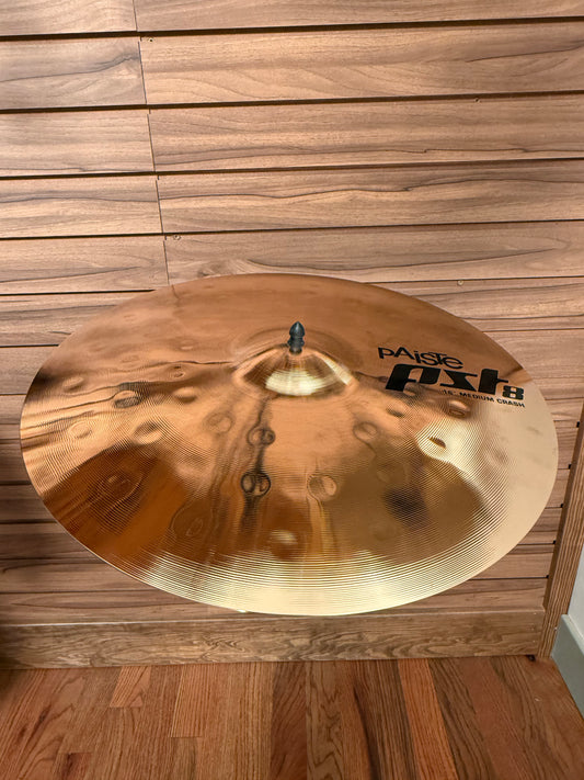 Paiste PST8 Reflector 16" Medium Crash Cymbal (NEW)