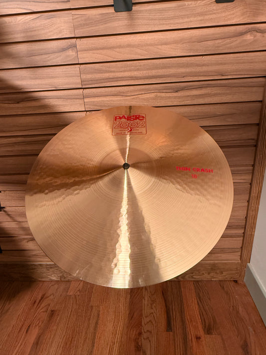 Paiste 2002 18" Thin Crash Cymbal (NEW)
