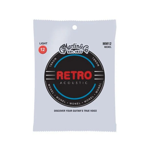 Martin Retro® Acoustic Guitar Strings - (MM12) Light 12-54