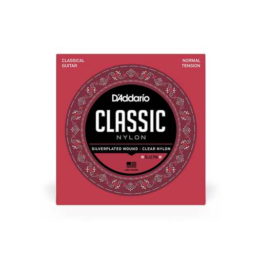 D'Addario EJ27N Nylon Student Classical Strings - Normal Tension