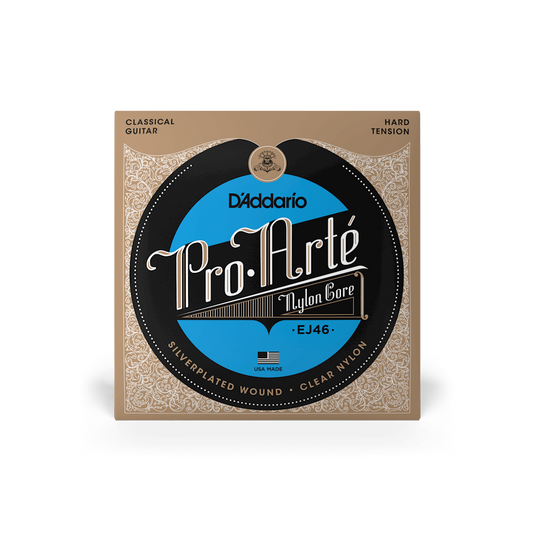 D'Addario EJ46 Pro Arte Nylon Classical Guitar Strings - Hard Tension