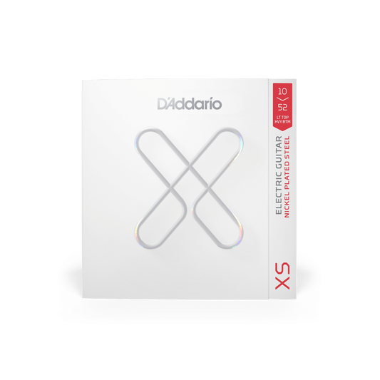 D'Addario XSE1052 Light Top/Heavy Bottom Coated Electric Guitar Strings - 10-52