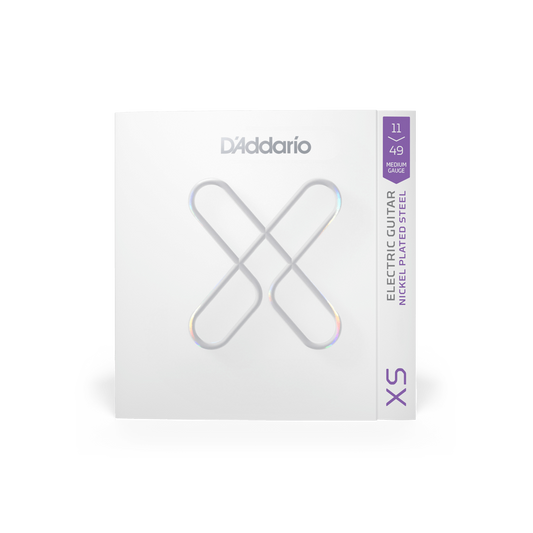 D'Addario XS Medium Coated Electric Guitar Strings - 11-49