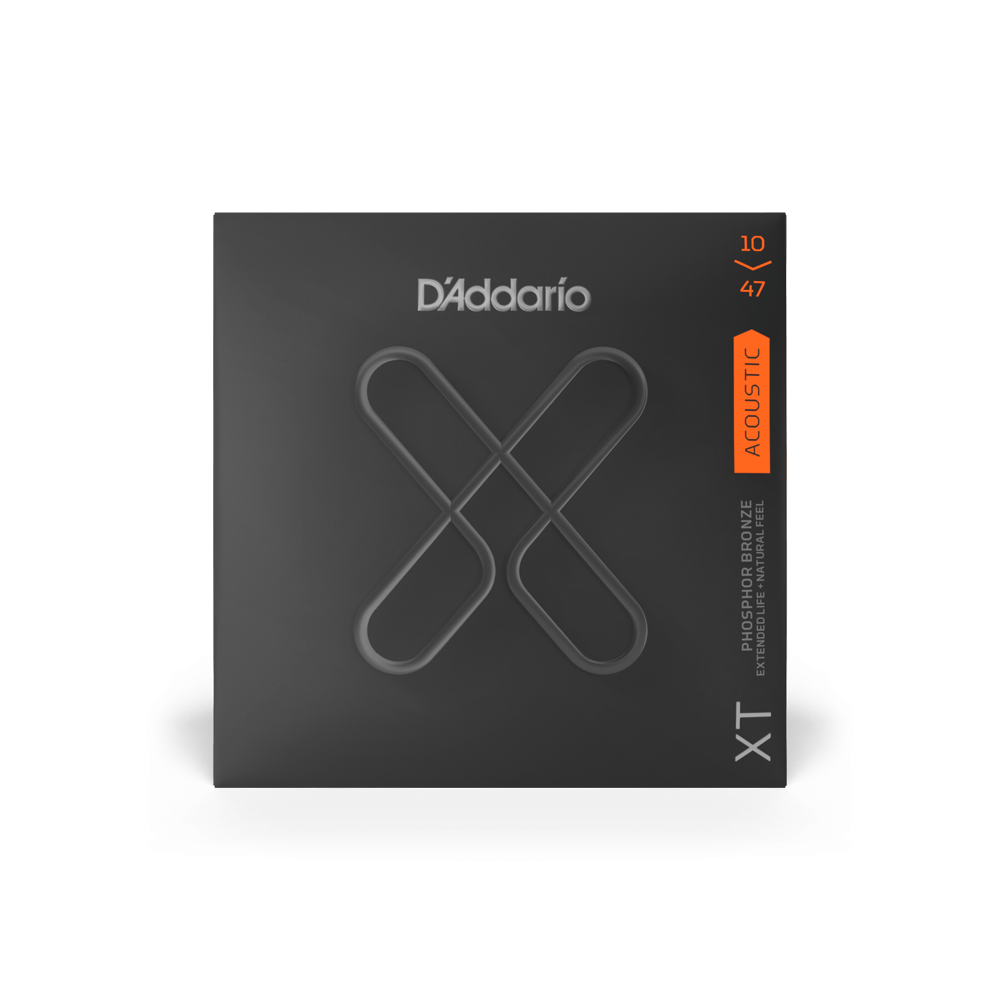 D'Addario XTAPB1047 Phosphor Bronze Acoustic Guitar Strings - Extra Light 10-47