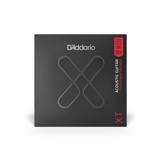 D'Addario XTAPB1356 Phosphor Bronze Acoustic Guitar Strings - Medium 13-56