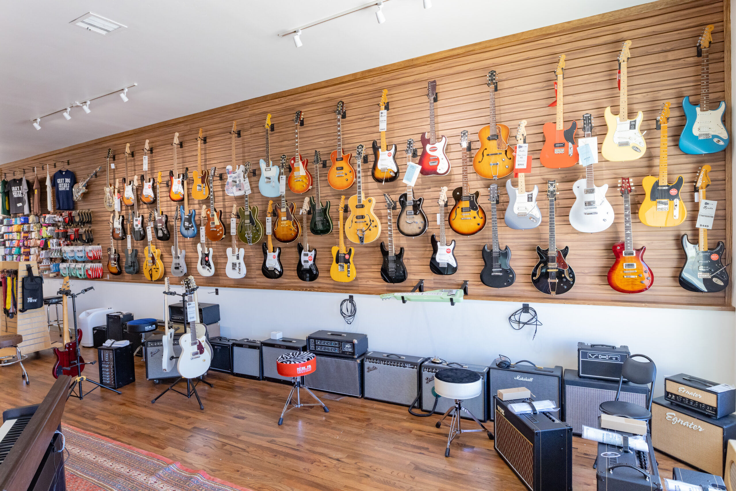 Guitars, Amps, and Accessories